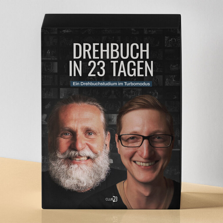 Masterclass „Drehbuch in 23 Tagen“ von Club23