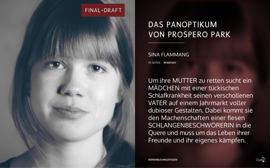 Synopsis der Fantasy „Das Panoptikum von Prospero Park“ von Sina Flammang