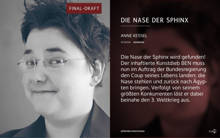 Synopsis der Komödie „Die Nase der Sphinx“ von Anne Keßel