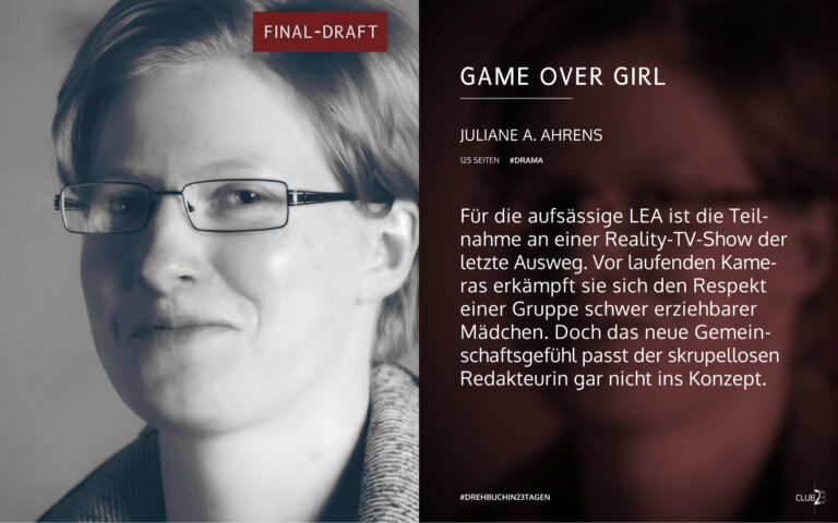 Synopsis des Dramas „Game Over Girl“ von Juliana A. Ahrens
