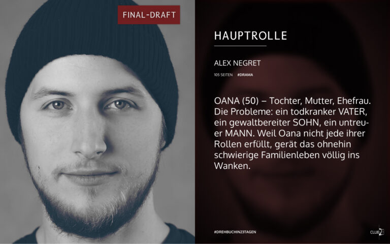 Synopsis des Dramas „Hauptrolle“ von Alex Negret