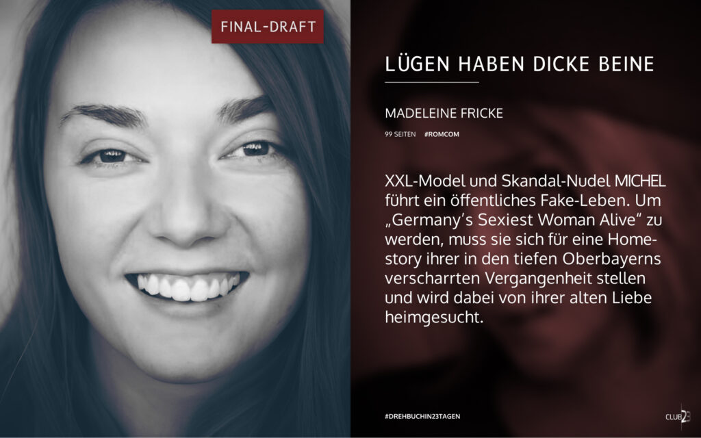 Synopsis der Romcom „Lügen haben dicke Beine“ von Madeleine Fricke