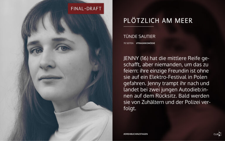 Synopsis der Tragikkomödie „Plötzlich am Meer“ von Tünde Sautier