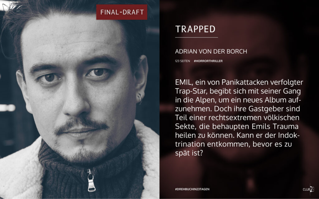 Synopsis des Horrorthrillers „Trapped“ von Adrian von der Broich