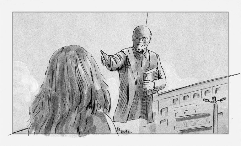 Lenin-Statue fliegt vorbei